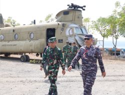 Hari Kedua: Danlanal Banyuwangi Memantau Proses Debarkasi Alutsista Militer AS di Dermaga Tanjungwangi