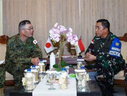 Wadan Kodiklat TNI Menerima Kunjungan Kehormatan Jenderal Yato Chikayoshi