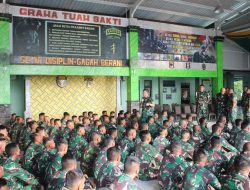 Pangdam I/BB Minta Prajurit Jaga Nama Baik Yonif 136/Tuah Sakti