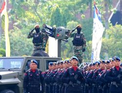 Riau Peringati HUT ke-79 TNI Dengan Penuh Penghormatan