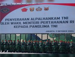 Panglima TNI Terima Alpalhankam dari Kementerian Pertahanan