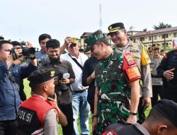 Pangdam I/BB Hadiri Apel Pergeseran Pasukan dalam Rangka PAM TPS Pilkada 2024 di Polda Sumut
