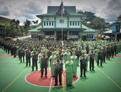 Kunjungan Kerja Danrem 031/Wira Bima ke Kodim 0313/KPR