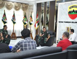 Pangdam I/BB Menerima Kunjungan Ketua PASI Sumut