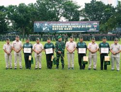 Pangdam I/BB Berikan Penghormatan kepada Pamen, Pama, dan Bintara Purnawira