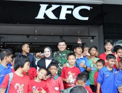 Kodam I/BB Ajak Anak Panti Asuhan Rekreasi dan Belanja Kebutuhan Natal