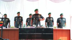 Pangdam I/BB Beri Motivasi Prajurit Yonif 100/PS Jelang Penugasan ke Papua