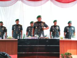 Pangdam I/BB Beri Motivasi Prajurit Yonif 100/PS Jelang Penugasan ke Papua
