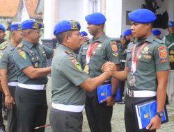 Dandenpom Divif 2 Kostrad Berikan Apresiasi Kepada Prajurit Berprestasi