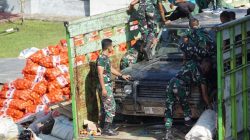 TNI AL Gagalkan Penyelundupan 47 Ton Bawang Bombay Yang Mencoba Masuk Melalui Perbatasan Indonesia-Malaysia Senilai 1,4 Milyar