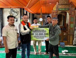 Dari Masjid Tertua dirut PT Green Palma Hadir untuk Masyarakat Kampar Hulu