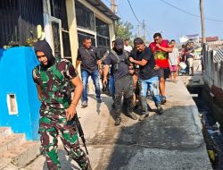 Pom Kodaeral I Gelar Operasi Kamtibmas Gabungan TNI-Polri dan Pemda di Belawan