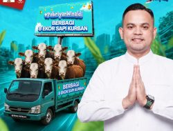 Iduladha 1447 H: Pebriyan Winaldi Salurkan 8 Ekor Sapi Qurban untuk Masyarakat Kampar
